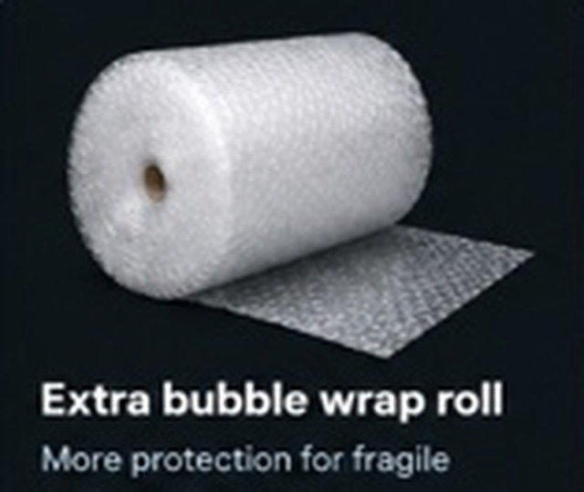 Bubble wrap roll
