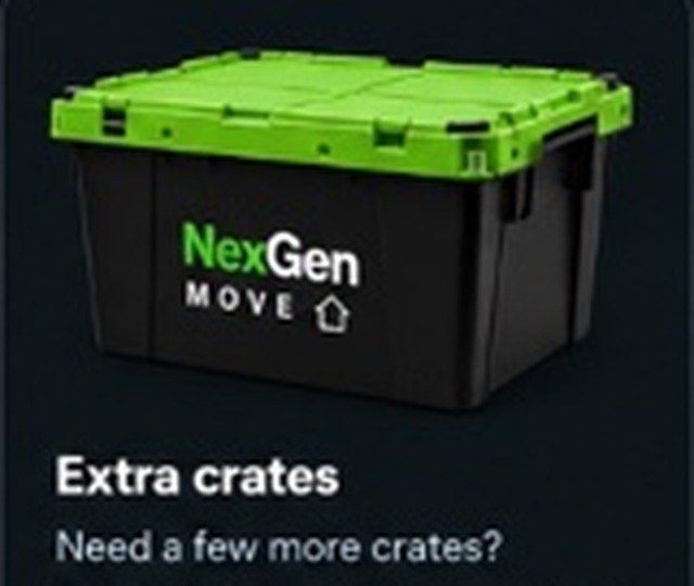 Extra NexGen Move crate